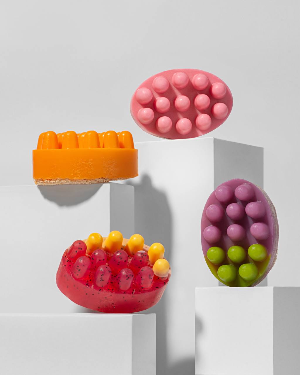 Набір масажного мила - Scrub Bar Collection «CelluFree» - BLACKTOUCH