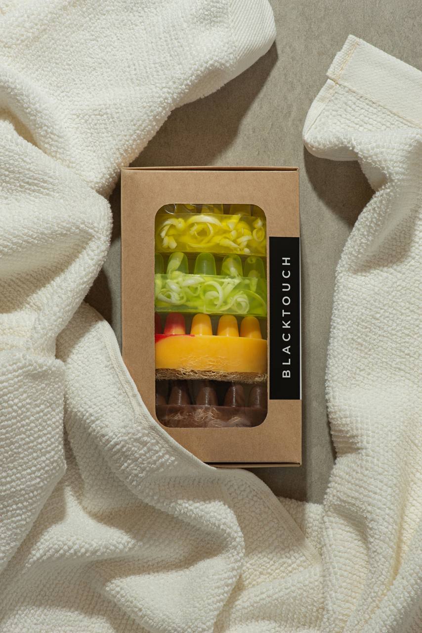 Набір масажного мила - Scrub Bar Collection «Gentle Breeze» - BLACKTOUCH