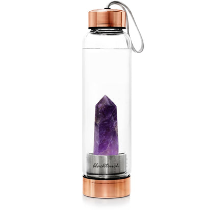 Пляшка для води Elixir з кристалом аметисту - BLACKTOUCH