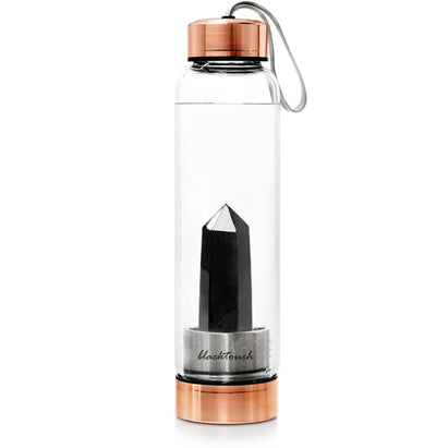 Пляшка для води Elixir з кристалом обсидіану - BLACKTOUCH