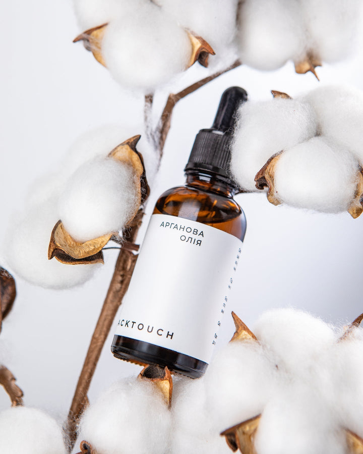 Подарунковий набір "Argan oil & Aventurine gua sha Set" - BLACKTOUCH