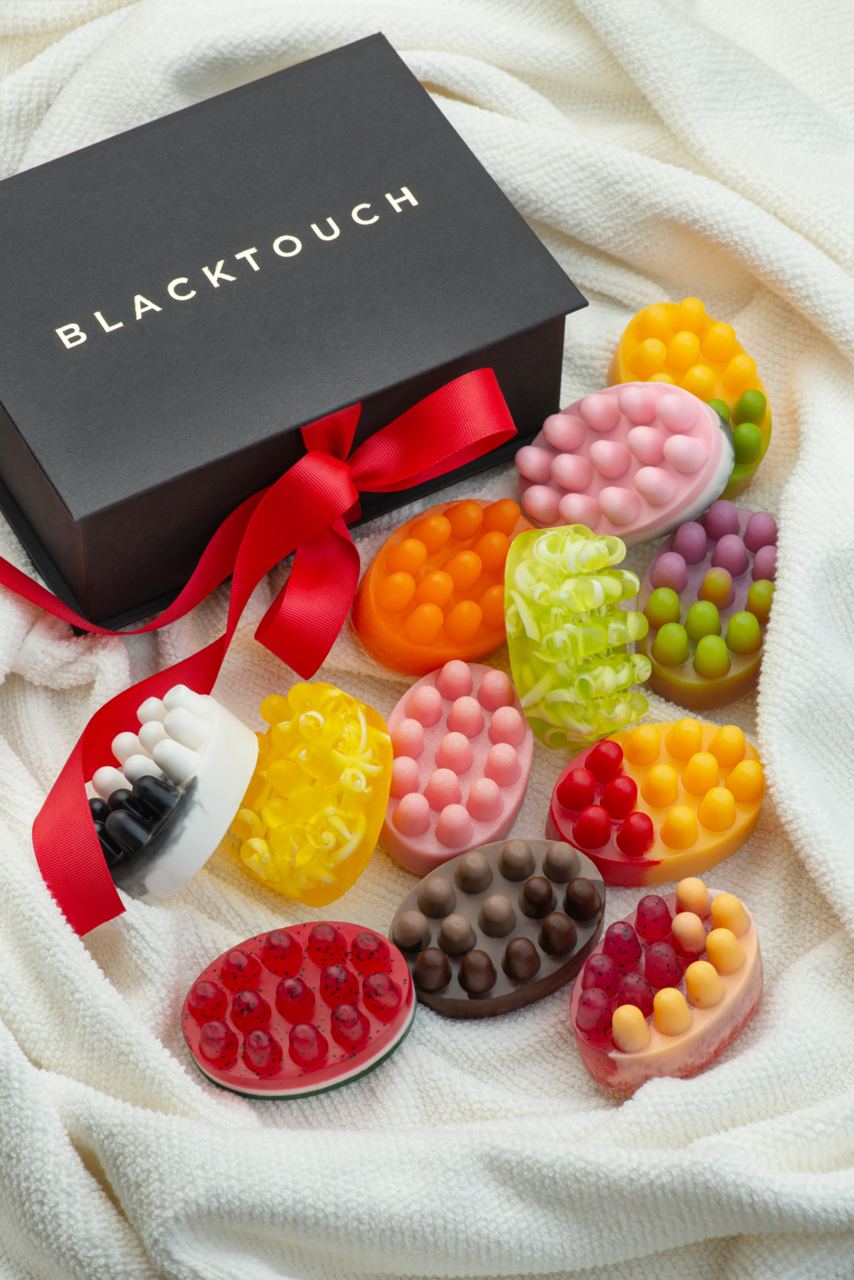 Подарунковий набір масажного мила "Scrub bar" - BLACKTOUCH