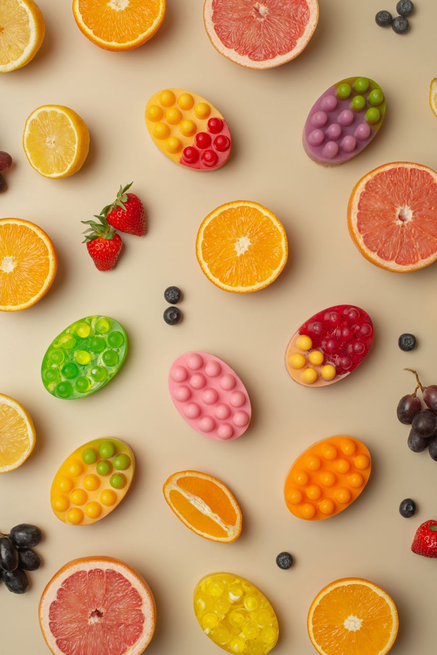 Подарунковий набір масажного мила "Scrub bar" - BLACKTOUCH