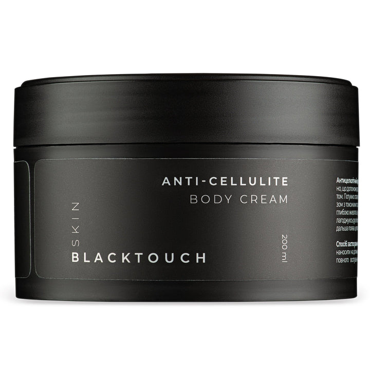 Розігріваючий антицелюлітний крем для гарячих обгортань тіла, 200 мл - BLACKTOUCH