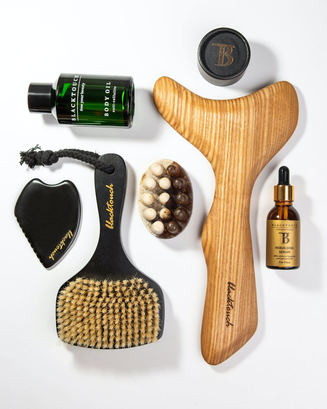 Щітка для сухого масажу *уцінка - BLACKTOUCH