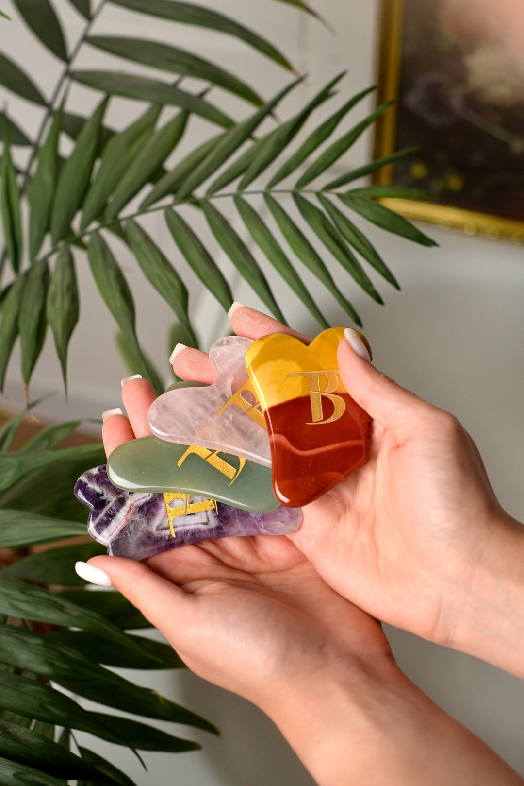 Шкребок для гуа-ша з мукаїту *Уцінка - BLACKTOUCH