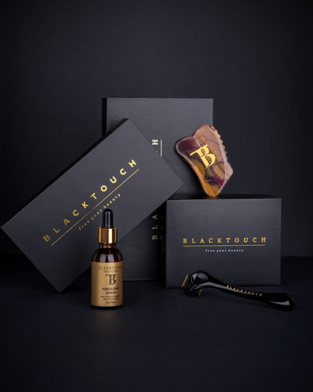 Шкребок для гуа-ша з мукаїту *Уцінка - BLACKTOUCH