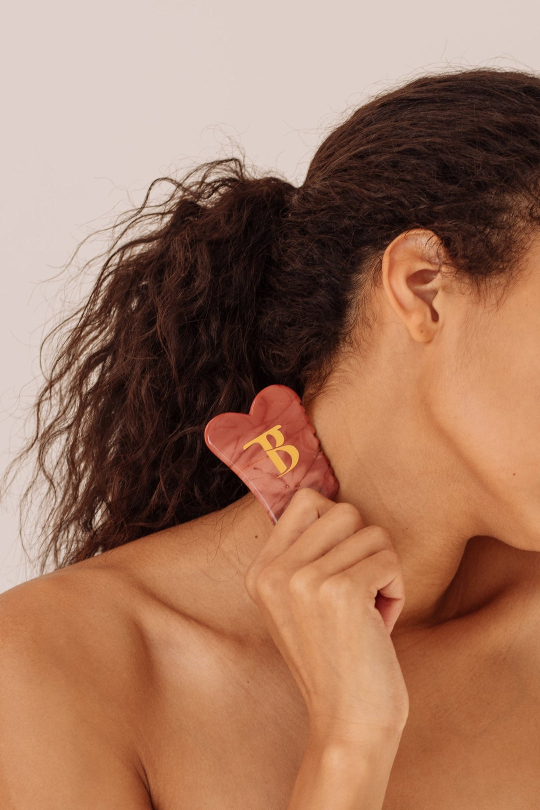 Шкребок для гуа-ша з мукаїту *Уцінка - BLACKTOUCH