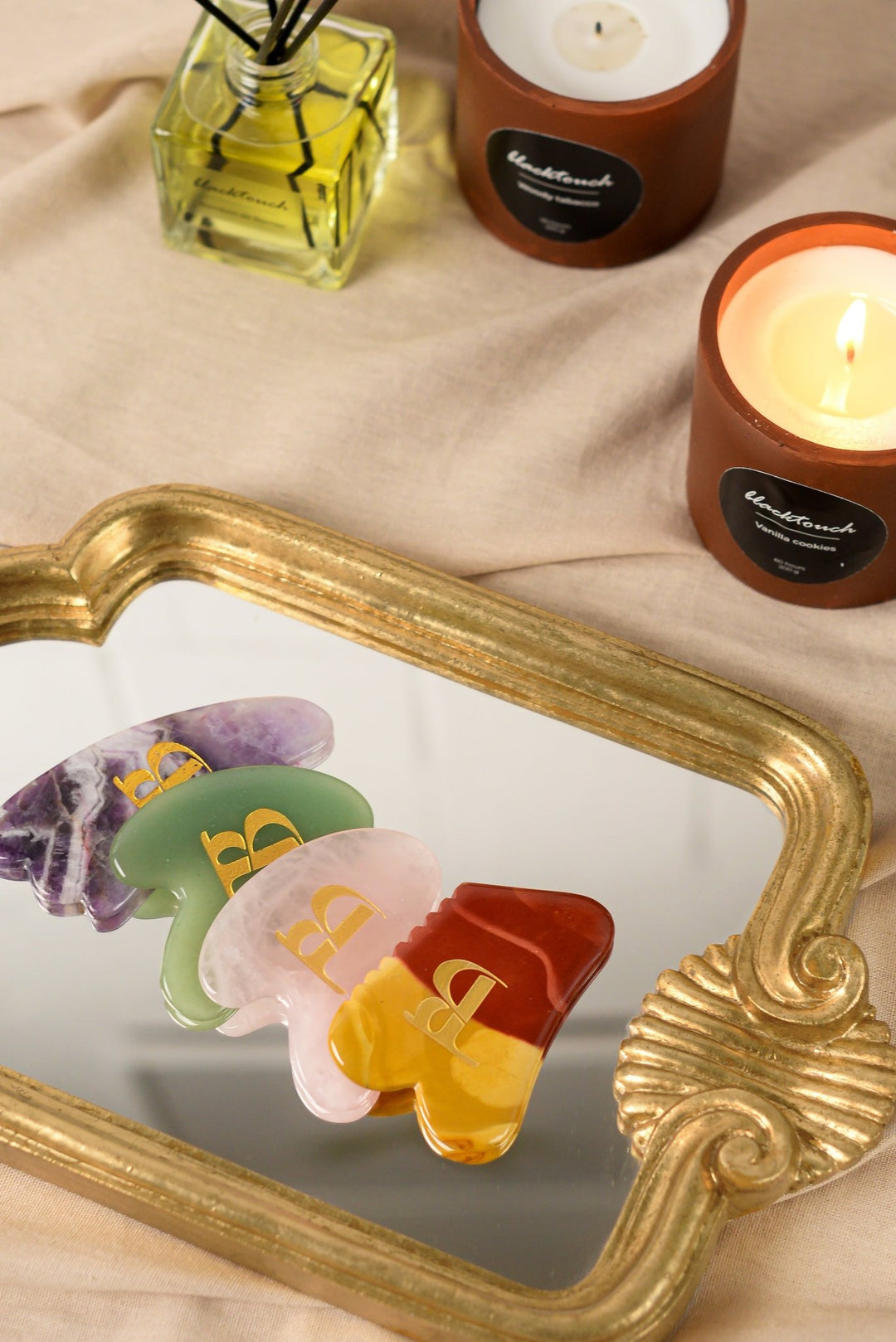 Шкребок для гуа-ша з мукаїту *Уцінка - BLACKTOUCH