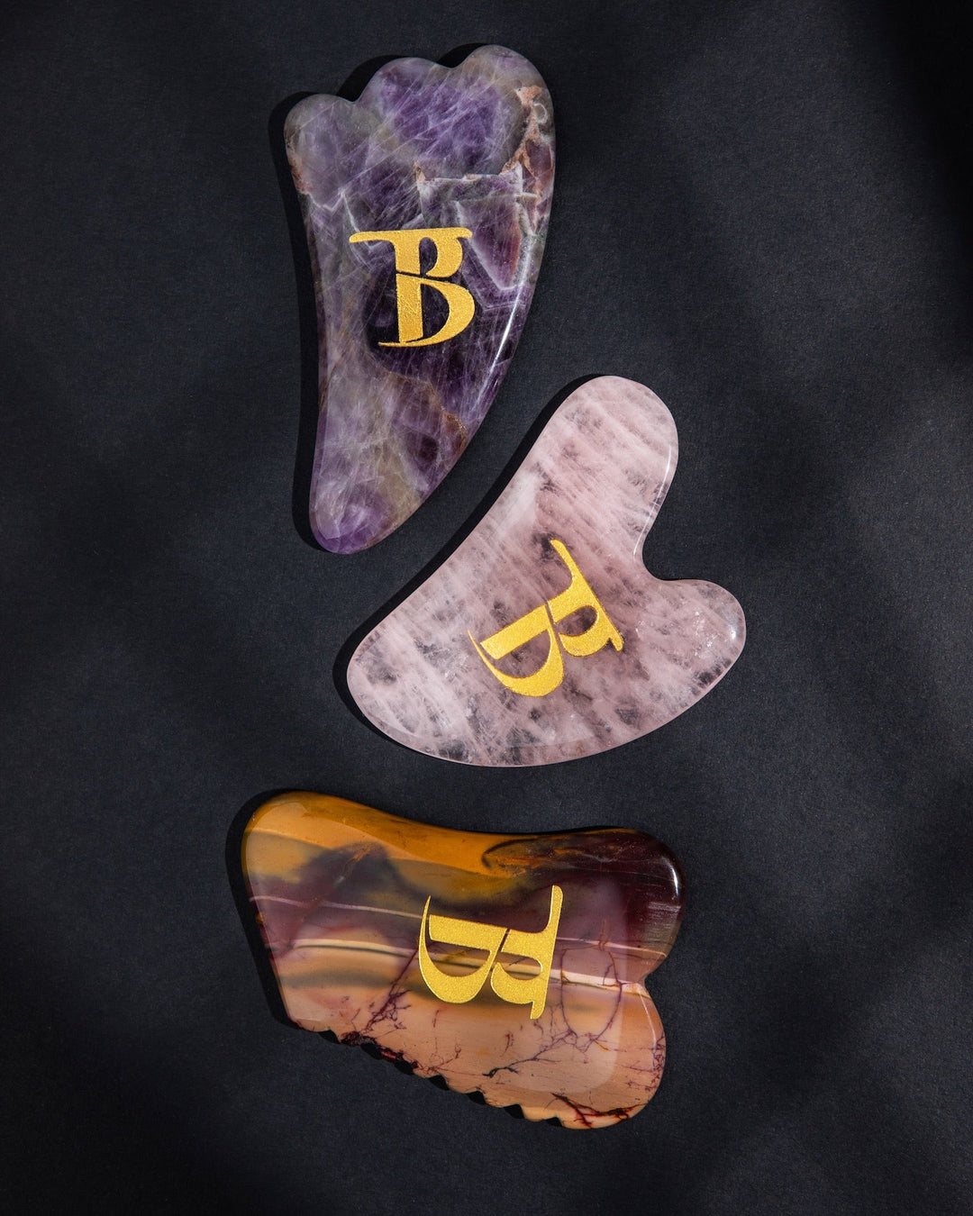 Шкребок для гуа-ша з мукаїту *Уцінка - BLACKTOUCH