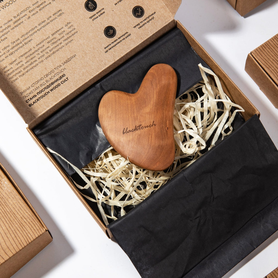 Шкребок для масажу гуа-ша Anahata - BLACKTOUCH