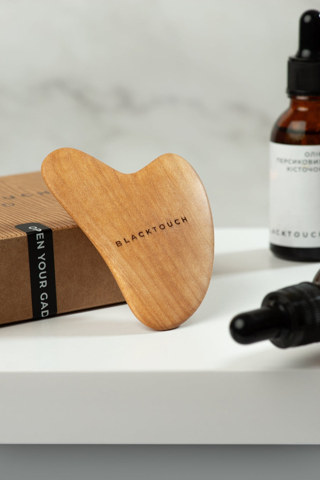 Шкребок для масажу гуа-ша Anahata - BLACKTOUCH