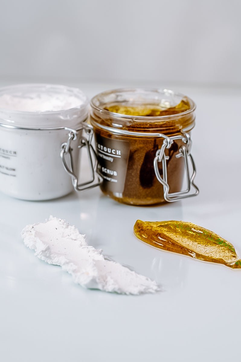 Скраб для тіла з соком листя Алое барбаденсіс, 200 мл - BLACKTOUCH