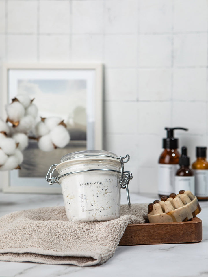 Сольовий скраб-суфле для тіла папая-маракуя, 200 мл - BLACKTOUCH