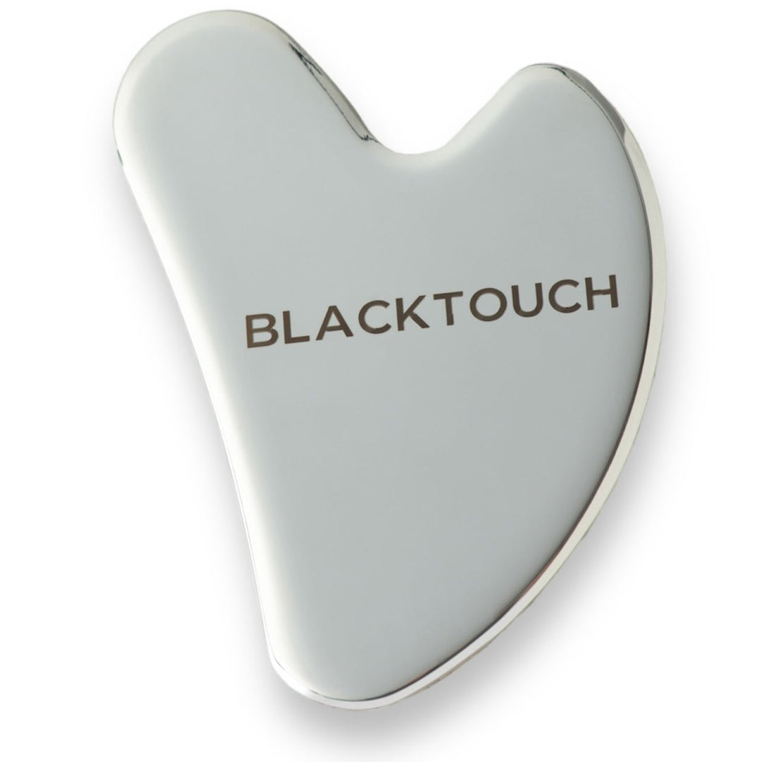 Сталевий шкребок для гуа-ша масажу обличчя - BLACKTOUCH