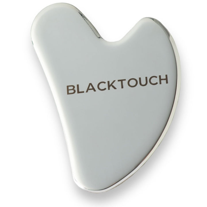 Сталевий шкребок для гуа-ша масажу обличчя - BLACKTOUCH