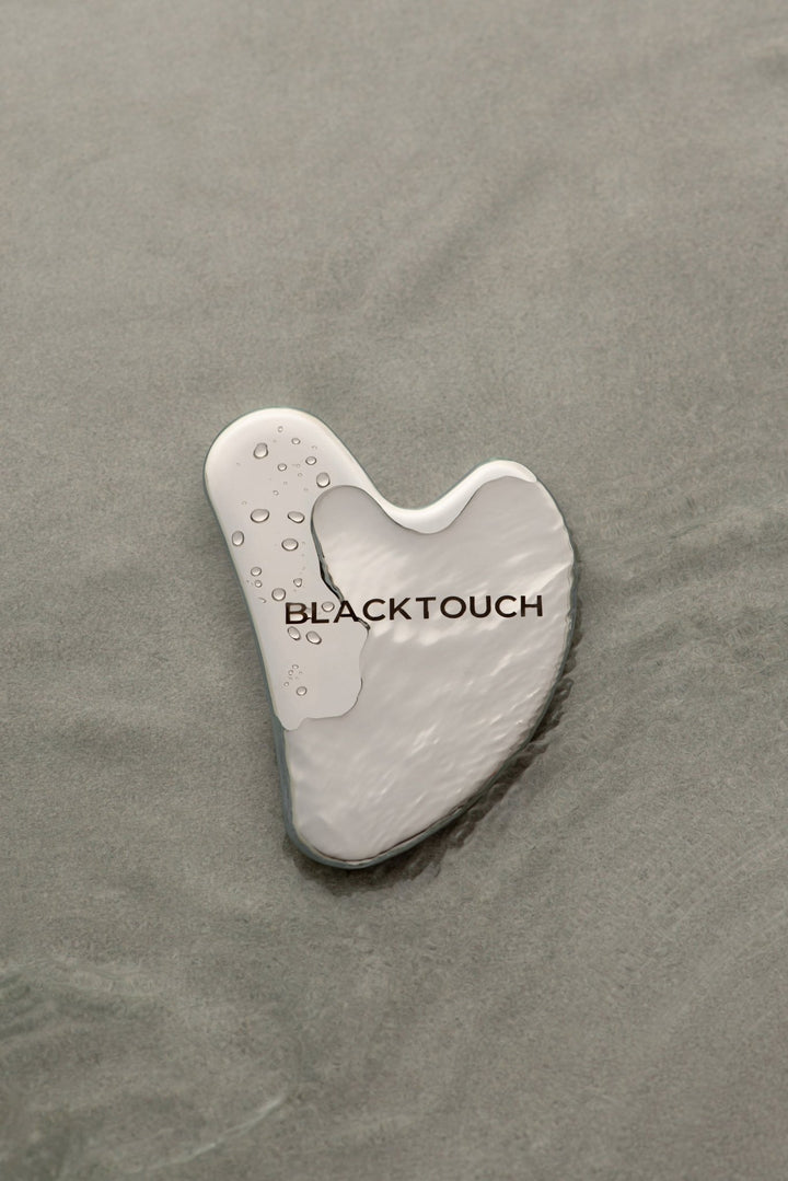 Сталевий шкребок для гуа-ша масажу обличчя - BLACKTOUCH