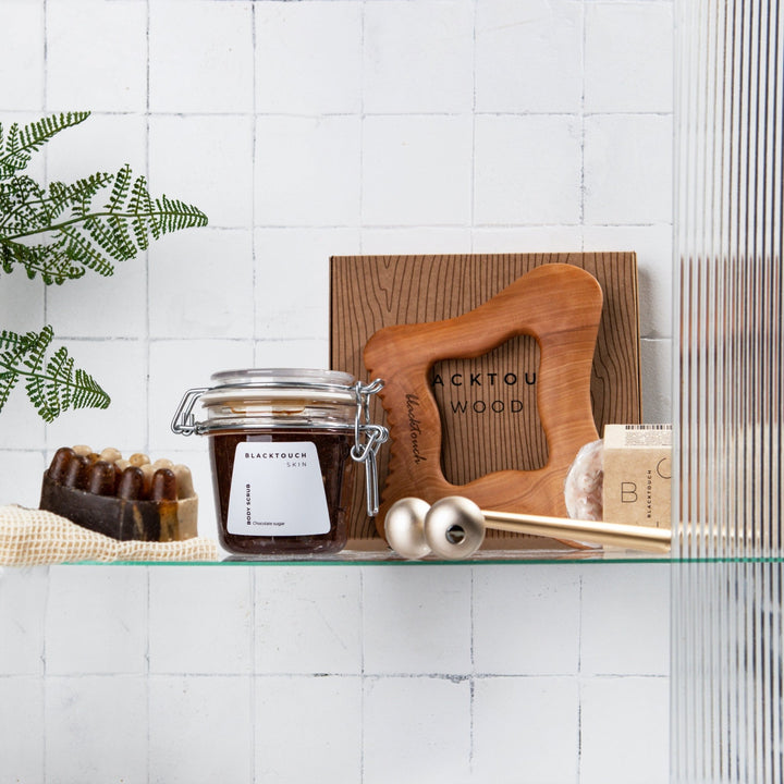 Цукровий скраб для тіла Chocolate sugar, 200 мл - BLACKTOUCH