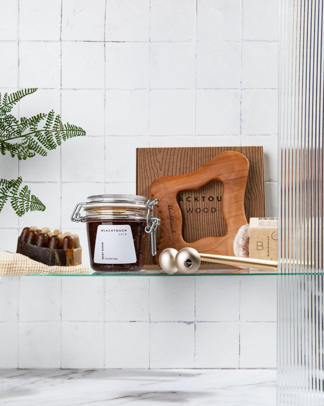 Цукровий скраб для тіла Chocolate sugar, 200 мл - BLACKTOUCH